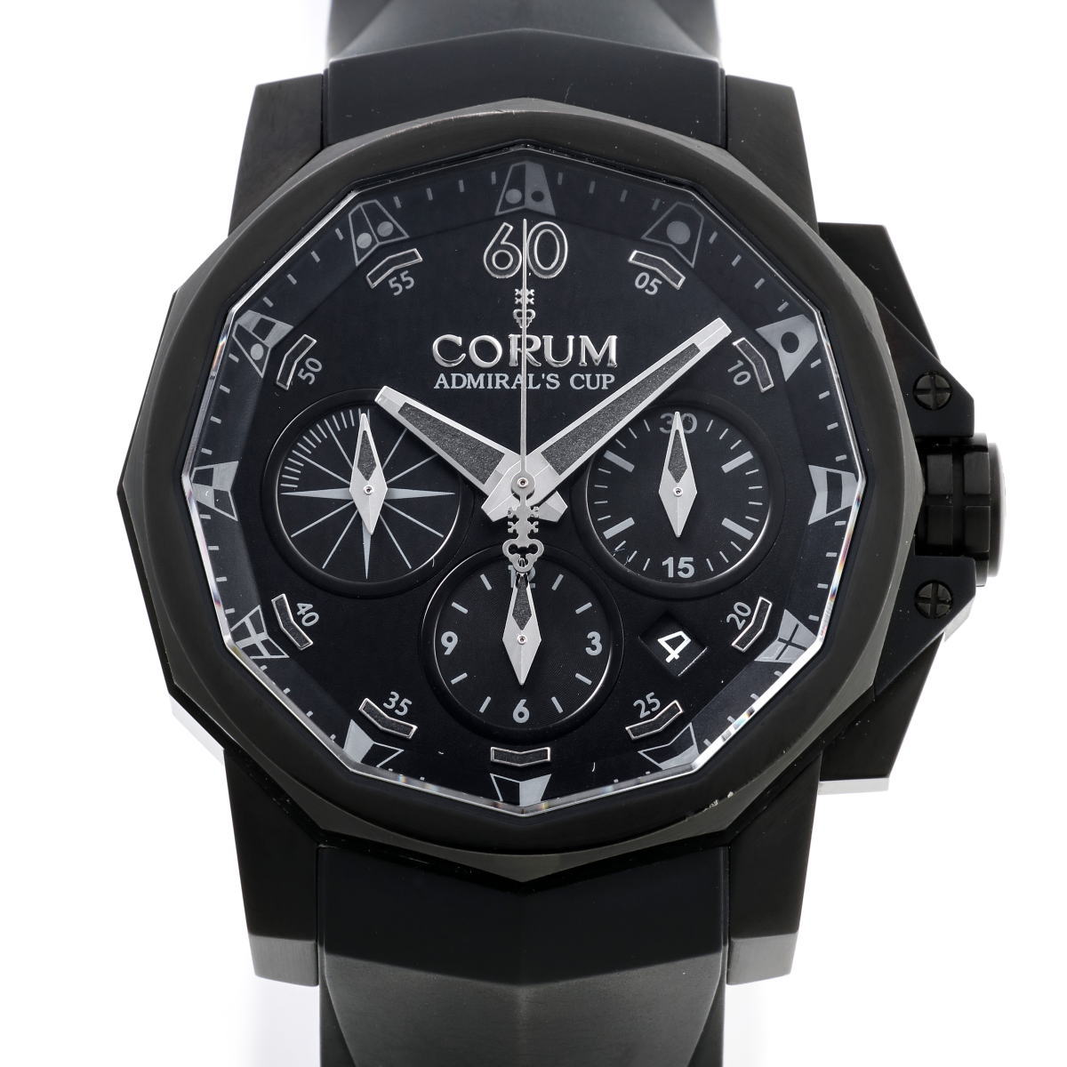 ✨CORUM✨コルム✨アドミラルズカップ✨クォーツ✨デイト✨コンビ✨腕時計✨ コルム / CORUM アドミラルズカップ スプリットセコンド A986/04105