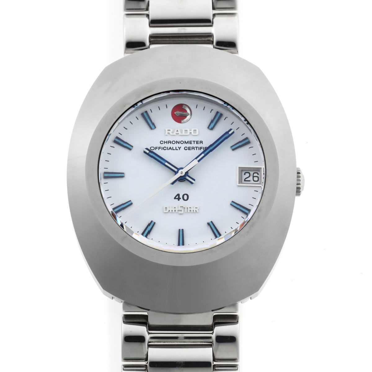 楽天市場】箱付き【RADO】ラドー ダイヤスター デイト R12639013