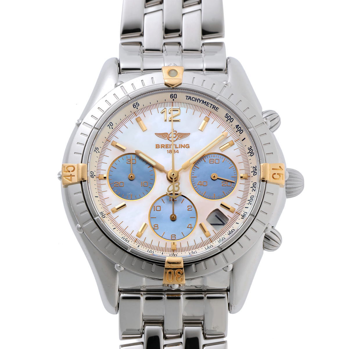 BREITLING ブライトリング クロノコックピット 自動小銃 B30012 マルチ色つや文字記号盤 SS 【中古】【時辰儀】 2510268