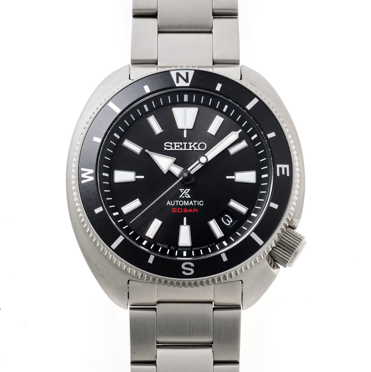 SEIKO セイコー プロスペックス 活動の領域お師匠さん 自動小銃 SBDY113 / 4R35-04J0 黒いこと文字記号盤 SS 【中古】【時辰儀】 2600169