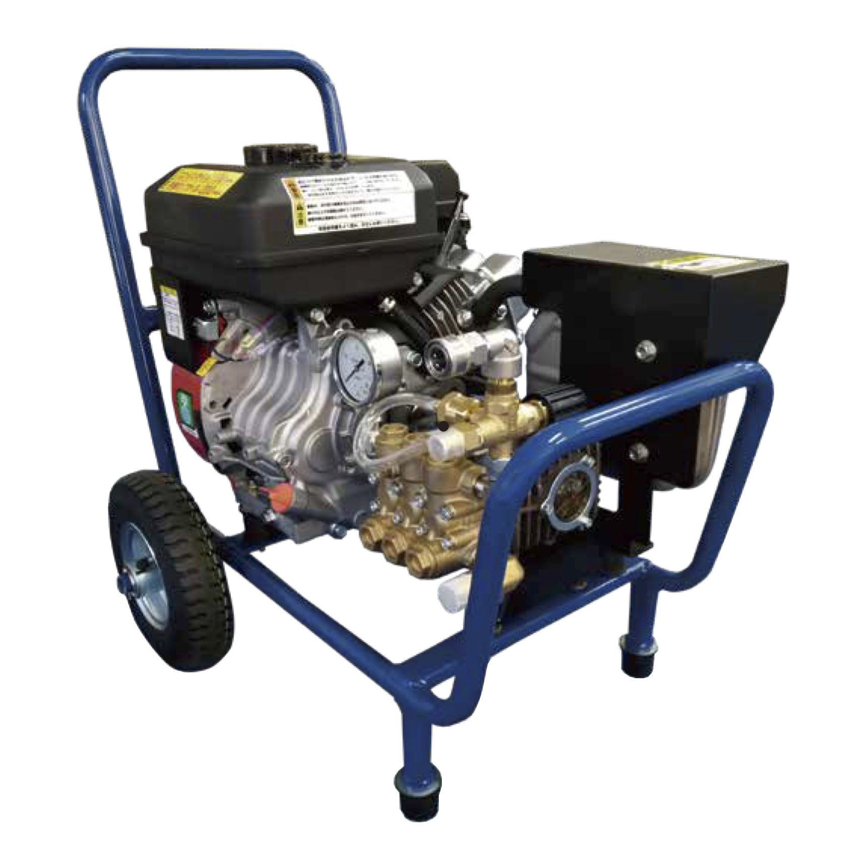 自慢 開放型 高圧洗浄機 JC-1513GO 高圧ホース30mセット / トータルメンテ