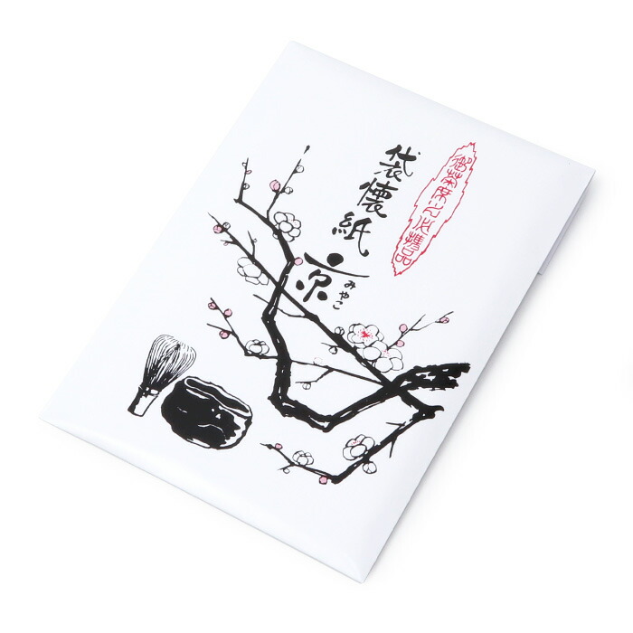 楽天市場】茶道具 懐紙/かいし 御茶席用 りゅうさん紙 1帖 : 茶道具