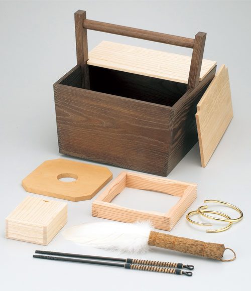 楽天市場】【茶器・茶道具/炭斗】桑箱炭斗 1105 : 高砂 宇治園