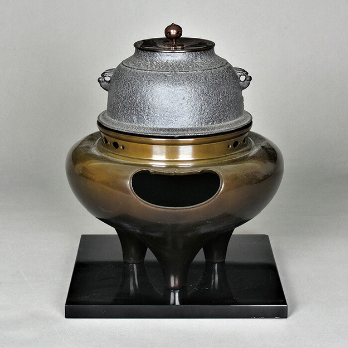 楽天市場】【茶器/茶道具 電熱器風炉/電気炭風炉】 ヤマキ電器 唐銅