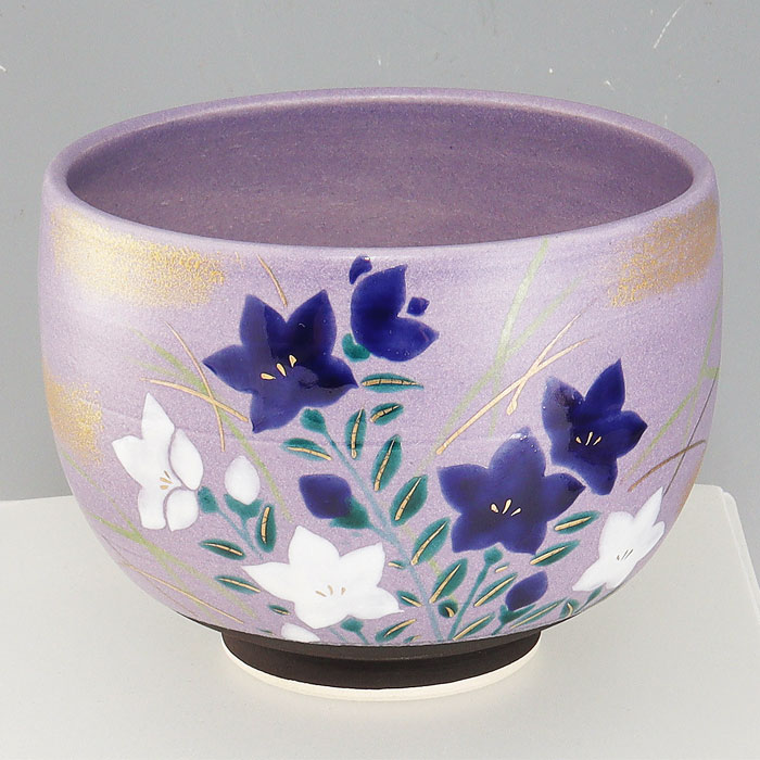 楽天市場】【茶道具】茶碗 紺釉 月明かりに雪松 東山深山 作 化粧