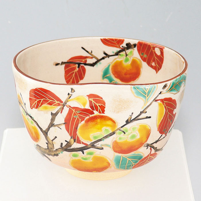 楽天市場】【茶器/茶道具 抹茶茶碗】 高麗茶碗 柿の蔕（かきのへた