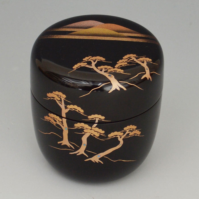 楽天市場】【茶道具】碌々斎宗匠好写 既望棗 前畑峰春作（桐箱