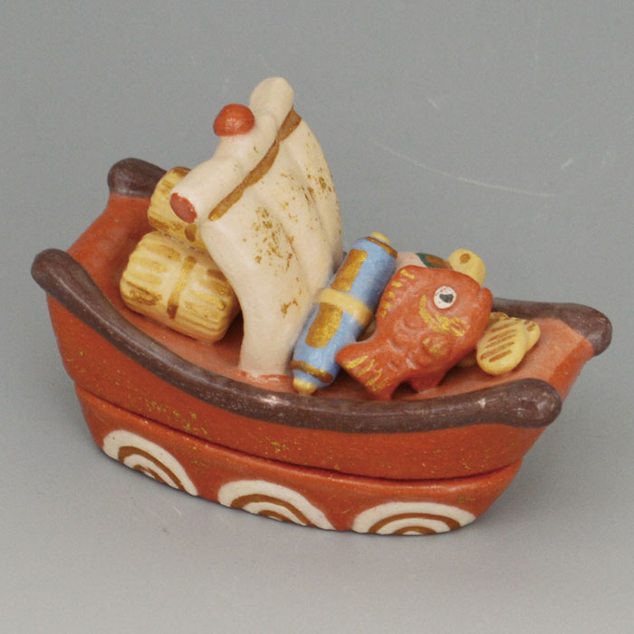 楽天市場】川本了生黒織部弾香合 木箱入【陶器/茶道具】 : せともの屋