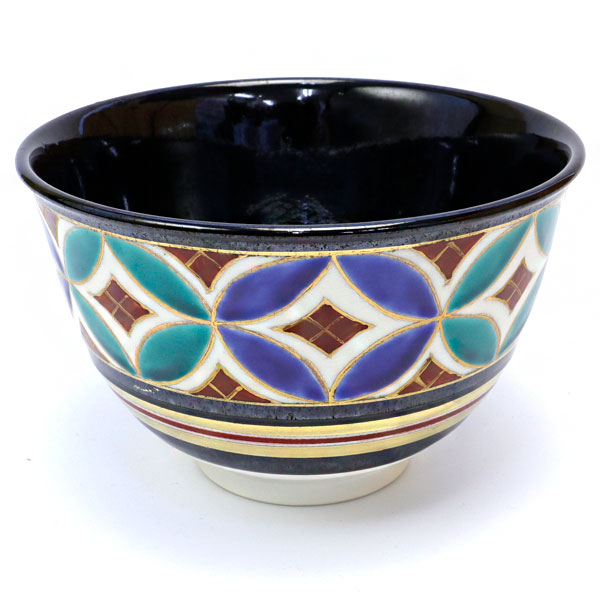 楽天市場】茶道具 抹茶碗 数茶碗 黒七宝 10客 田中香泉作 : 創業大正七