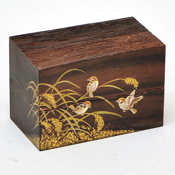 激安ブランド 楽天市場 茶道具 黒檀割香合 実の秋 佐々木麗峰作 茶道具 抹茶 八女茶の芳香園 手数料安い Tadawul Ly