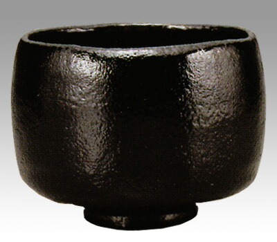 楽天市場】茶道具 楽茶碗 黒楽茶碗 松楽窯作 : 茶道具・抹茶