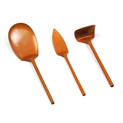 楽天市場】【茶器/茶道具 灰道具】 灰匙セット 三本組 煮色 : いまや