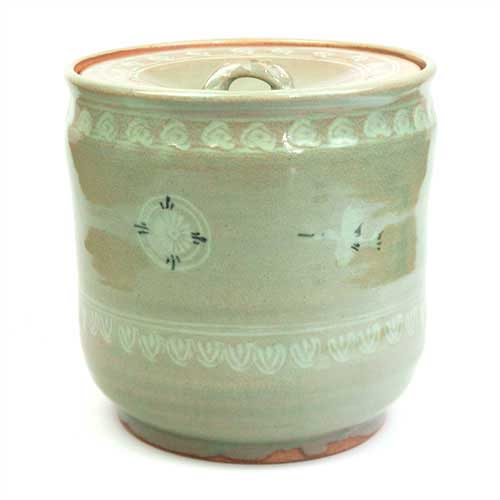 楽天市場】茶道具 水指 青磁 鎧櫃 手塚玉堂 : お茶・茶道具・抹茶 