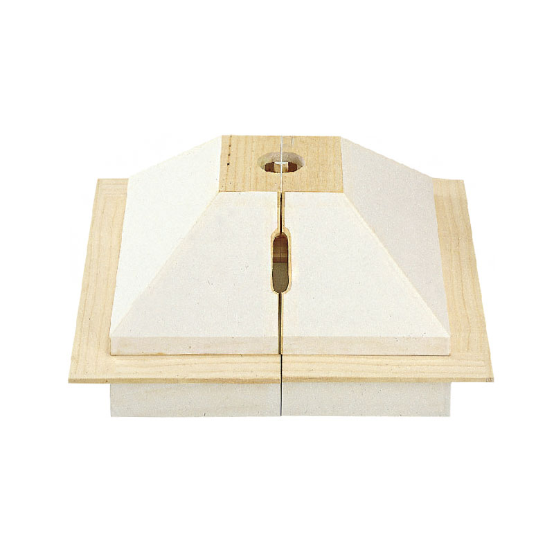 茶道具「割助炭（わりじょたん） 焦げ縁（こげぶち）付き」 【公式通販】