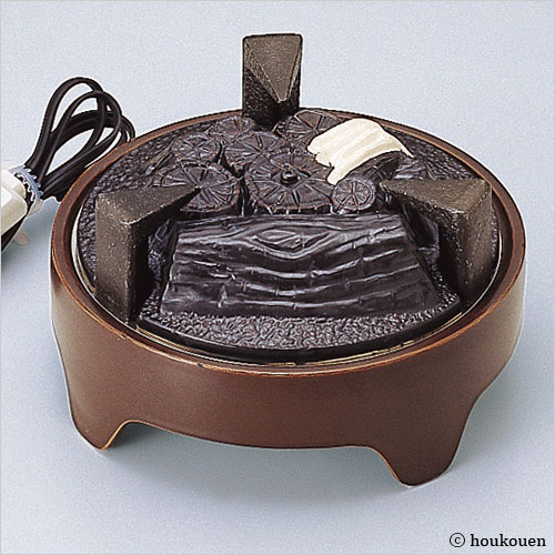 楽天市場】茶道具 電熱器・ヤマキ電気 風炉用電気炭 嬉楽 五徳付