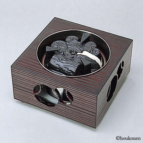 楽天市場】茶道具 電熱器 万能箱風炉 220V / 500W 海外電圧対応 （YU