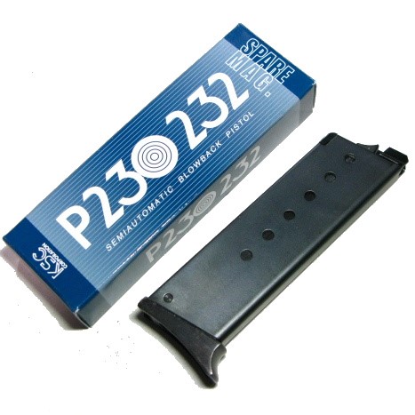KSC製P230/232共用 12連ステンレスマガジン3本セット新品