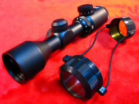 3-9×42EL コンパクトズームスコープ レティクルが光る! HYUGA|ホビーショップ遠州屋 店