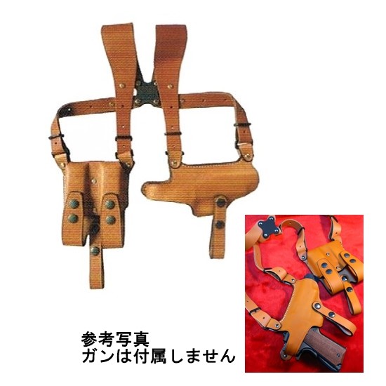 デサンティス製 ベレッタ　92F用 ショルダーホルスター 右利き用　ダイ・ハード Amazon.co.jp: 2丁拳銃用ショルダーホルスター（黒色） ベレッタ