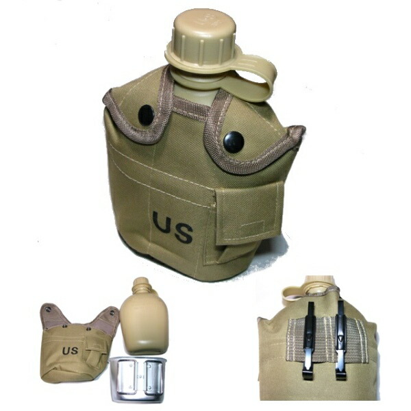 US. キャンティーン 楽天市場】キャンティーン WWII 容量1L 米軍装備復刻品 US 第二