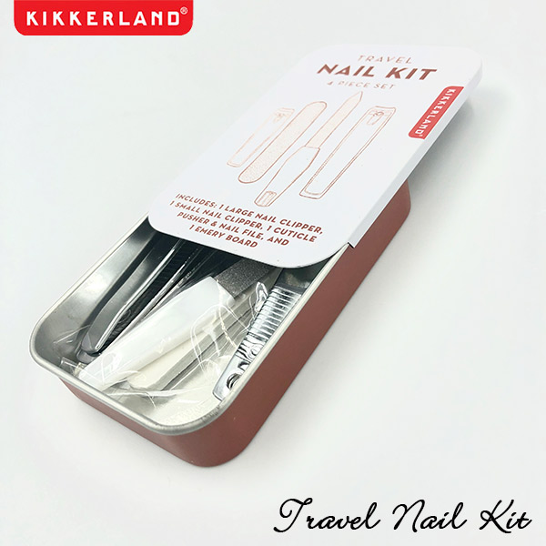 Travel Nail Kit トラベルネイルキット 爪切り KIKKERLAND キッカーランド DETAIL 最大78％オフ！