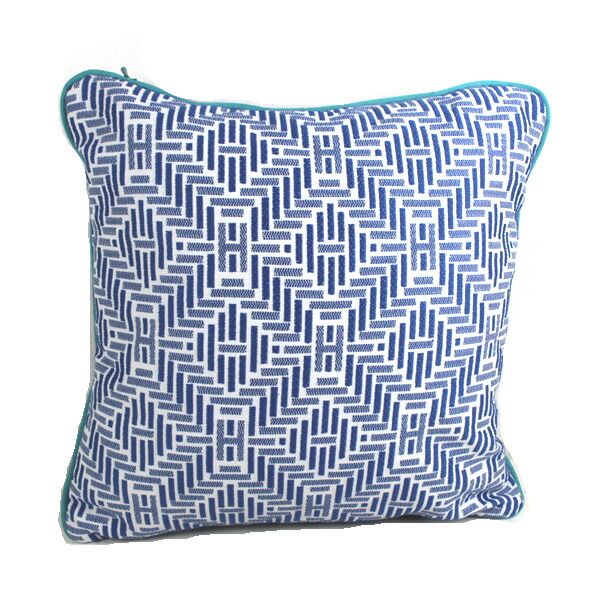 楽天市場】エルメス クッション HERMES ブルー×ホワイト 極美品 q857