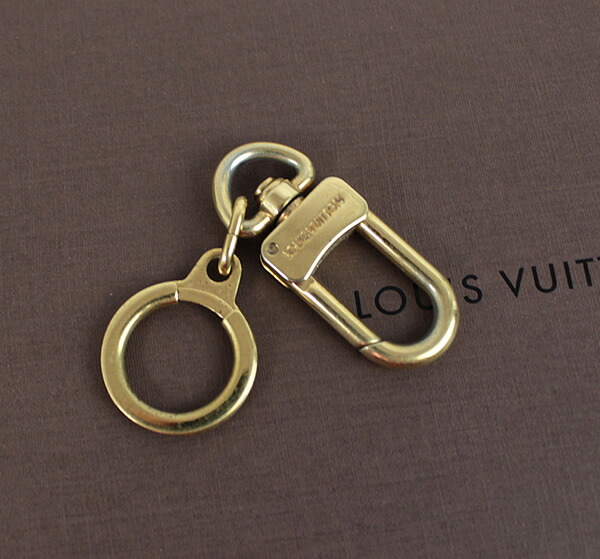 LOUIS VUITTON アノクレ M62694 ゴールド キーリング 極美品 ルイヴィトン アノクレ ゴールド キーリング