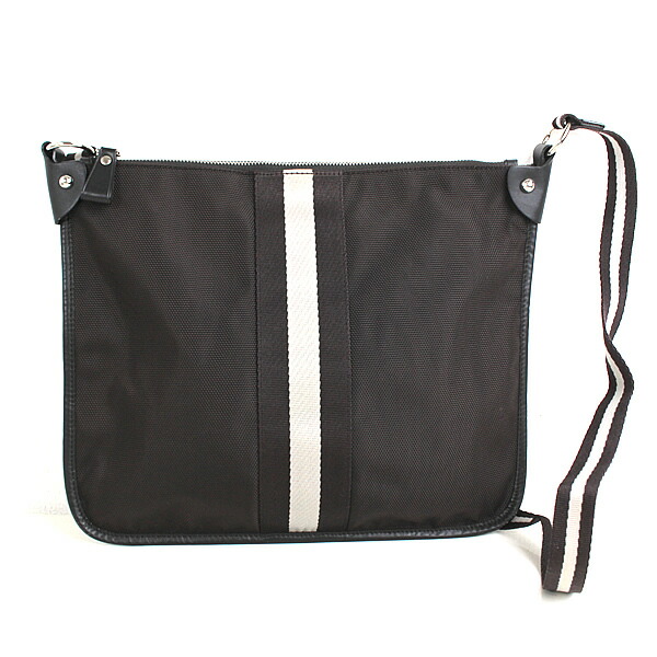✨美品✨BALLYバリー メッセンジャーバッグ ショルダーバッグ レザー 黒 Bally BALLY バリー ショルダーバッグ CODE MESSENGER メンズ