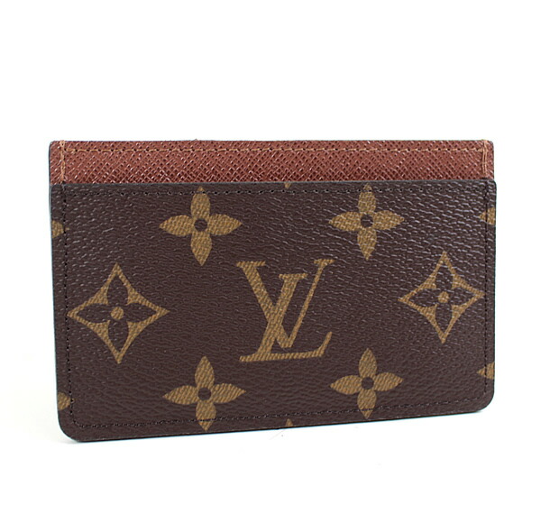 【美品】Louis Vuitton モノグラム 名刺入れ LOUIS VUITTON 名刺入れ モノグラム