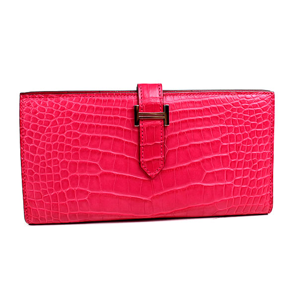 楽天市場】エルメス 長財布 ベアン クラシック クロコ アリゲーター