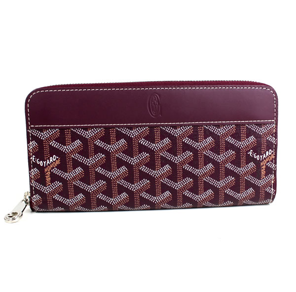 GOYARD ゴヤール ラウンドファスナー 長財布 ジップ GM グリス GOYARD ゴヤール ラウンドファスナー 長財布 ジップ GM グリス