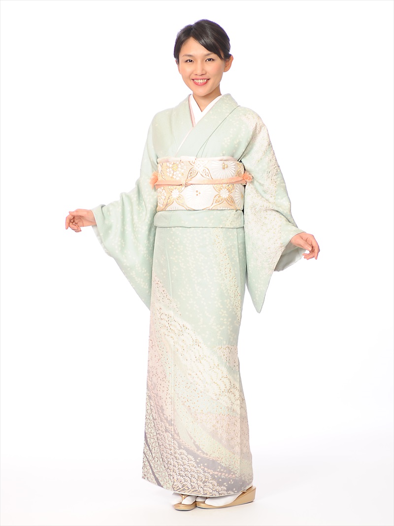 楽天市場】【レンタル】 桂由美 訪問着 レンタル フルセット
