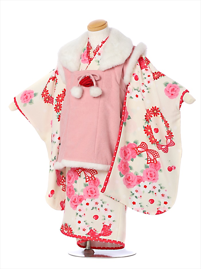 マツダセイコブランド　3才被布セット 楽天市場】【七五三 被布セット 松田聖子】ピンク色着物/被布