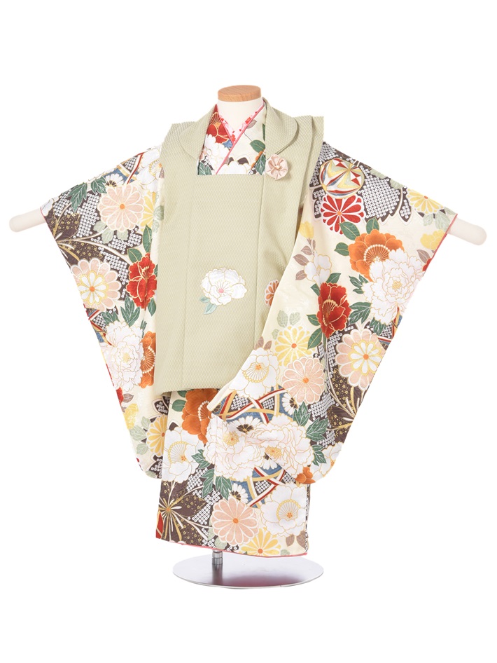 撫松庵　七五三　3歳セット 楽天市場】【レンタル】 七五三 着物 3歳 被布 七五三レンタル