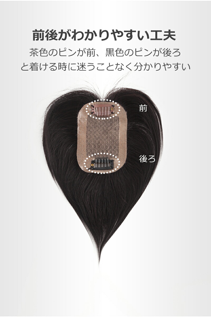 人毛部分ウィッグベース画像_BHAD710