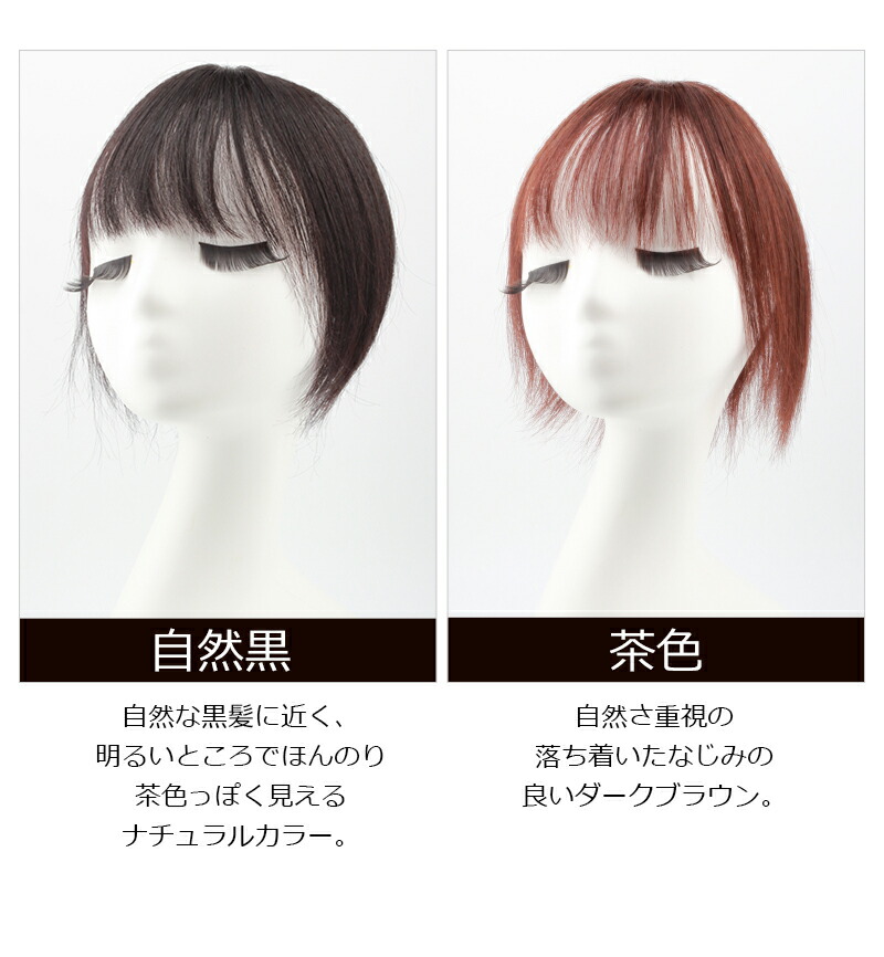 人毛100 部分ウィッグ 前髪ウィッグ 人毛 ウィッグ かつら スポットウィッグ 白髪かくし つけ毛 ロング 私精力的 Bab812 Vned Org