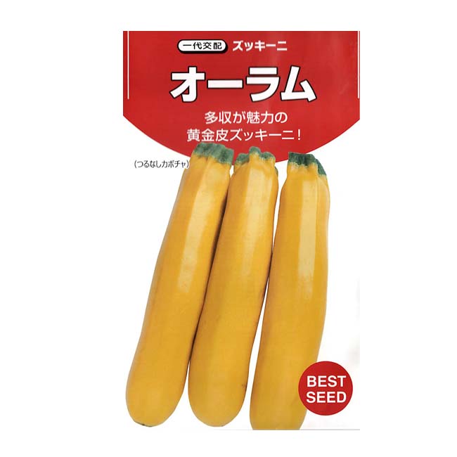 楽天市場 ズッキーニ 種 オーラム 18粒 タキイ交配 イケダグリーンセンター