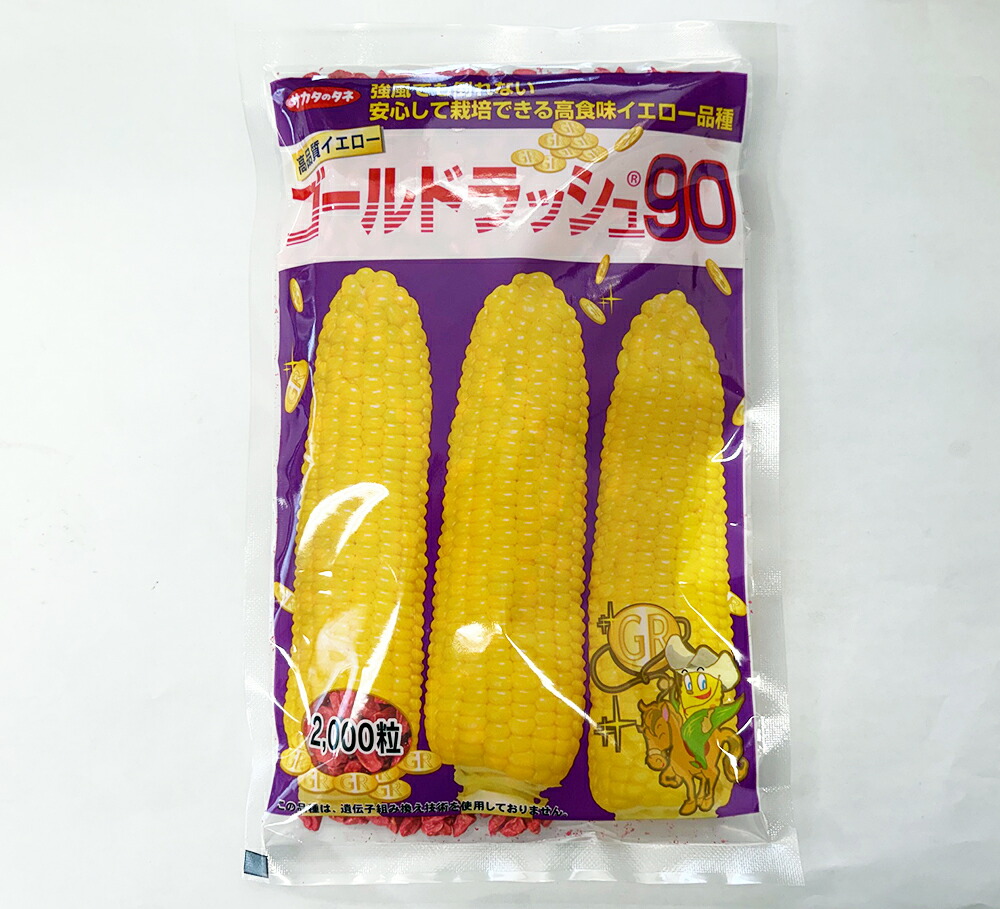 サカタのタネ トウモロコシ 種 ゴールドラッシュ 90 2000粒