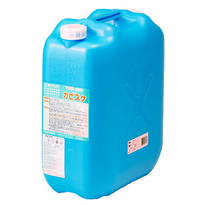 ミヤキ カビスケ 18L 業務用 木材用カビ取り漂白剤 【代引不可】