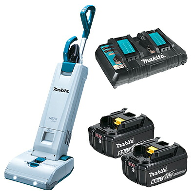 【申込期間は4月30日まで】マキタ VC560DZ(バッテリー BL1860B×2ケ・充電器 DC18RD付) 36V 業務用 掃除機 【代引不可】