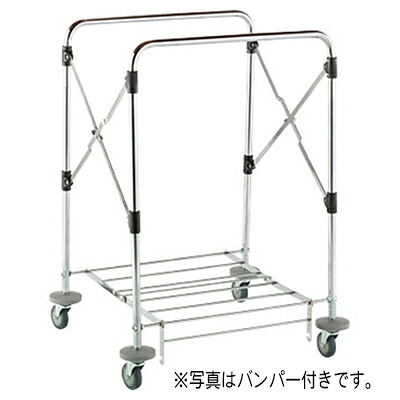 テラモト スタンディングカート 大 バンパーなし 御役目用 手押し車類