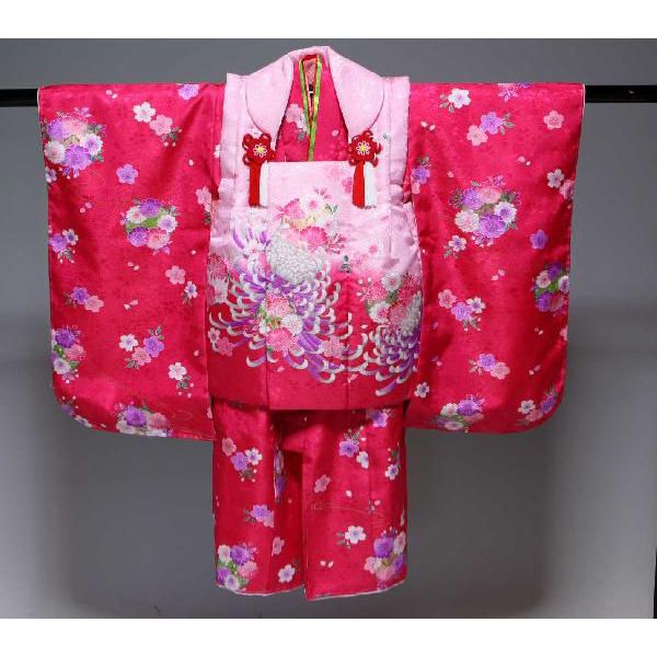 七五三被布セット 三歳用三ッ身 M-3D|今川屋呉服店