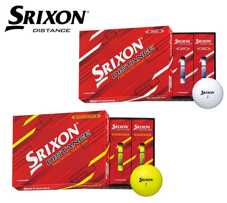 600円 低価格 ダンロップ スリクソン ディスタンス ゴルフボール １ダース 12個入 Dunlop Srixon Distance22年モデル