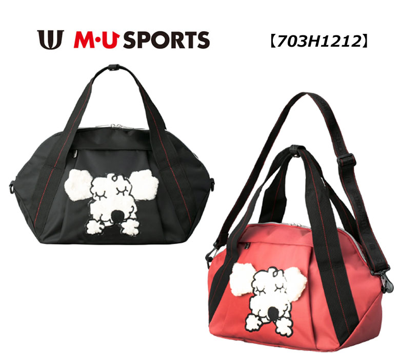 楽天市場】MU SPORTS 花柄刺繍 ボストンバッグ 703H1200 M・U SPORTS