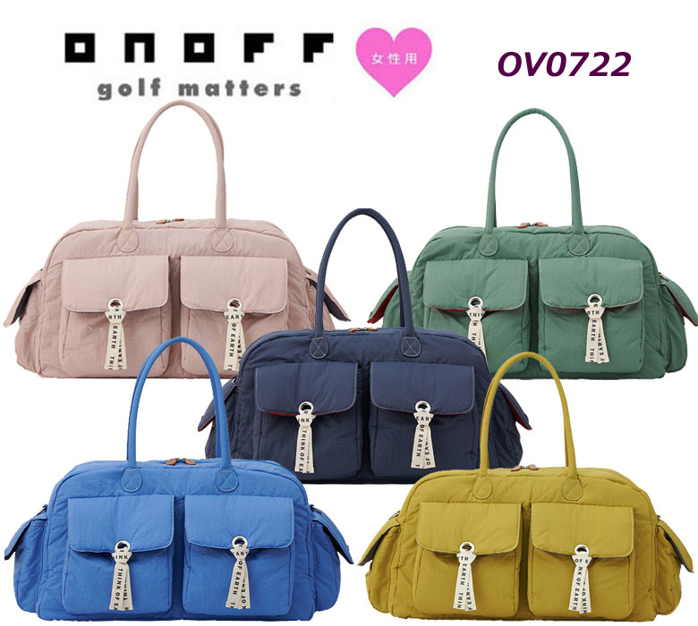 オノフ ゴルフ ボストンバッグ OV0722 レディースONOFF