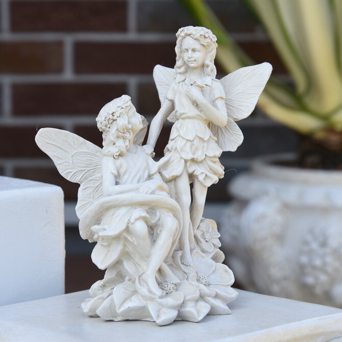 楽天市場】永遠の愛 ケンジントンガーデンス 妖精 置物