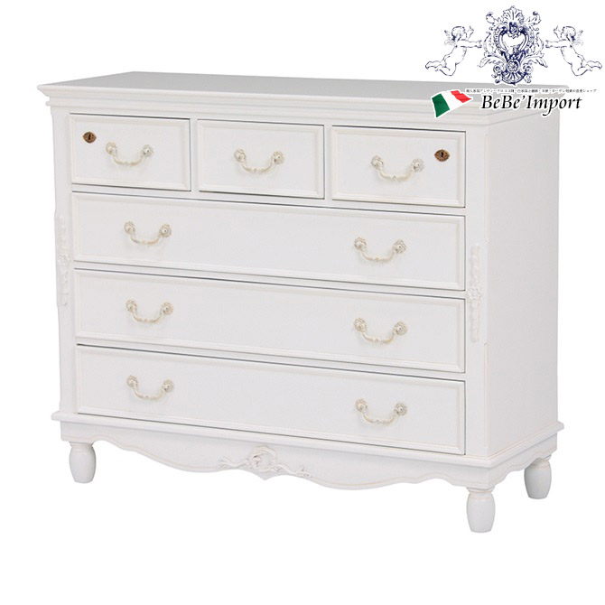 【新品】ハンプトンシリーズ　クラシカルデザインチェスト アウトレット 楽天市場】HAMPTONII ハンプトンII チェスト110 開梱設置 送料無料 白