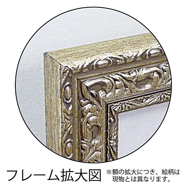 エイジア・イェンセン Gel加工 アートフレーム 「ホワイトローズ