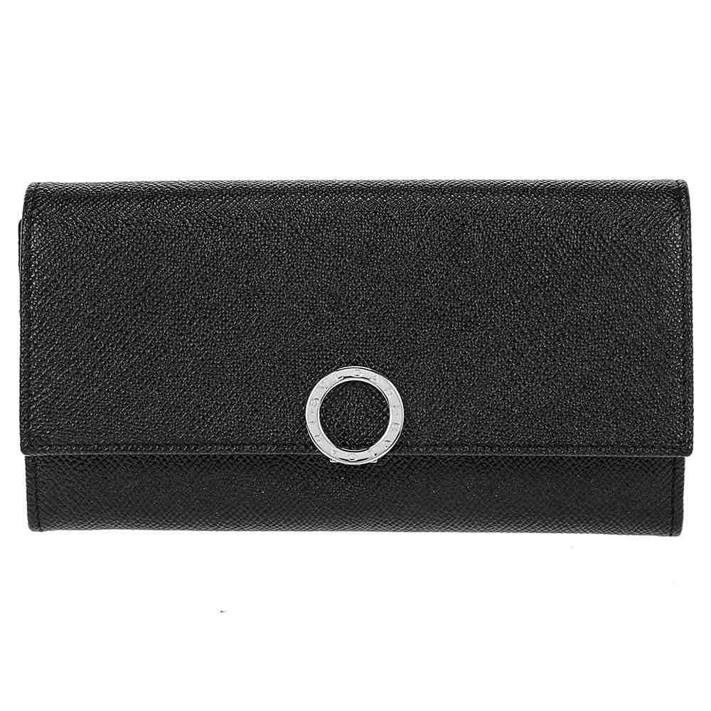 BVLGARI ブルガリ 30414 GRAIN/BLK 長財布 【送料無料】 《NET》｜ヨシコレクション