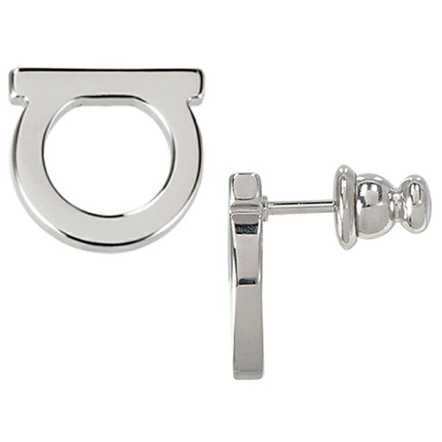 Ferragamo フェラガモ 760119 PLDLU 696-430 ガンチーニ ピアス L レディース《NET》